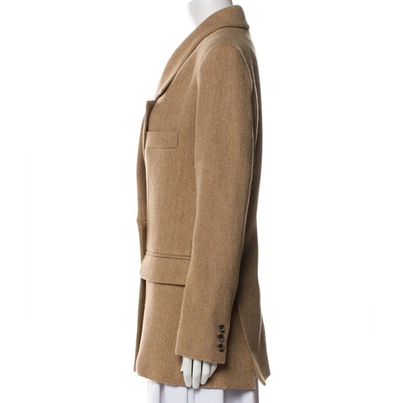 Smythe Beige Herringbone Jacket - Picture 3 of 7